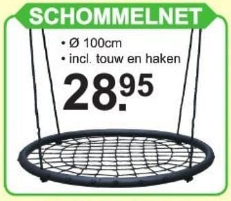 Aanbiedingen Schommelnet - Huismerk - Van Cranenbroek - Geldig van 17/07/2017 tot 05/08/2017 bij Van Cranenbroek
