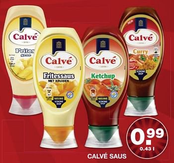 Aanbiedingen Calvé saus - Calve - Geldig van 29/07/2017 tot 30/07/2017 bij Aldi