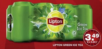 Aanbiedingen Lipton green ice tea - Lipton - Geldig van 29/07/2017 tot 30/07/2017 bij Aldi
