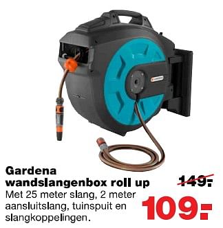 Aanbiedingen Gardena wandslangenbox roll up - Gardena - Geldig van 31/07/2017 tot 06/08/2017 bij Praxis