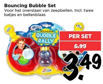 Aanbiedingen Bouncing bubble set - Huismerk Vomar - Geldig van 30/07/2017 tot 05/08/2017 bij Vomar