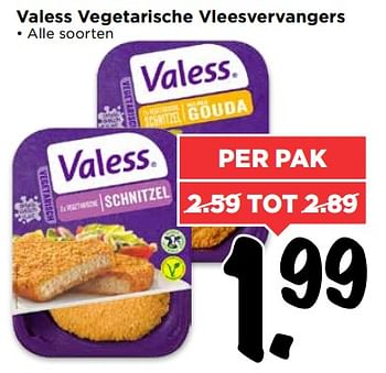Aanbiedingen Valess vegetarische vleesvervangers - Valess - Geldig van 30/07/2017 tot 05/08/2017 bij Vomar