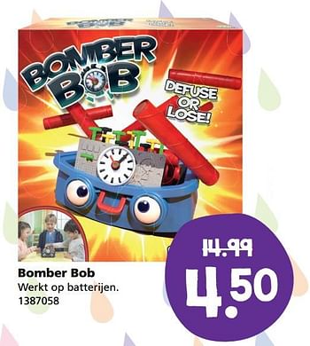 Aanbiedingen Bomber bob - Huismerk - Intertoys - Geldig van 31/07/2017 tot 27/08/2017 bij Intertoys