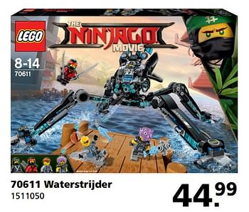 Aanbiedingen Waterstrijder - Lego - Geldig van 31/07/2017 tot 27/08/2017 bij Intertoys