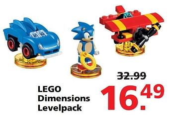 Aanbiedingen Lego dimensions levelpack - Lego - Geldig van 31/07/2017 tot 27/08/2017 bij Intertoys
