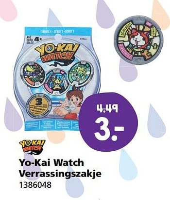 Aanbiedingen Yo-kai watch verrassingszakje - Yo-Kai  - Geldig van 31/07/2017 tot 27/08/2017 bij Intertoys