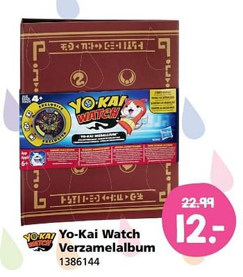 Aanbiedingen Yo-kai watch verzamelalbum - Yo-Kai  - Geldig van 31/07/2017 tot 27/08/2017 bij Intertoys