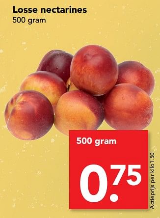 Aanbiedingen Losse nectarines - Huismerk deen supermarkt - Geldig van 30/07/2017 tot 05/08/2017 bij Deen Supermarkten