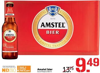 Aanbiedingen Amstel bier - Amstel - Geldig van 30/07/2017 tot 06/08/2017 bij Coop