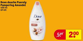 Aanbiedingen Dove douche puerely pampering amandel - Dove - Geldig van 01/08/2017 tot 06/08/2017 bij Kruidvat