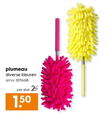 Aanbiedingen Plumeau diverse kleuren - Huismerk - Blokker - Geldig van 29/07/2017 tot 09/08/2017 bij Blokker