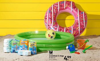 Aanbiedingen Zwembad 3-rings - BestWay - Geldig van 29/07/2017 tot 09/08/2017 bij Blokker