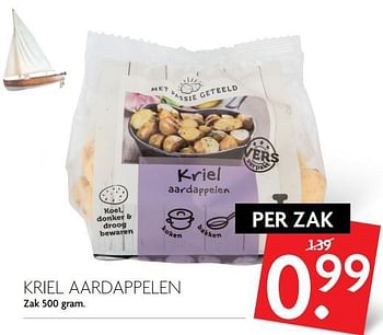 Aanbiedingen Kriel aardappelen - Huismerk - Deka Markt - Geldig van 30/07/2017 tot 05/08/2017 bij Deka Markt