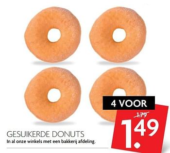 Aanbiedingen Gesuikerde donuts - Huismerk - Deka Markt - Geldig van 30/07/2017 tot 05/08/2017 bij Deka Markt
