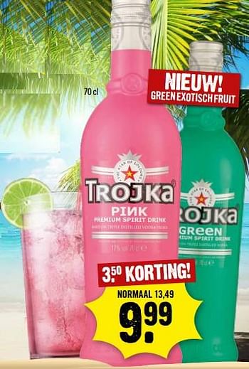 Aanbiedingen Trojka - Trojka - Geldig van 30/07/2017 tot 05/08/2017 bij Dirk III
