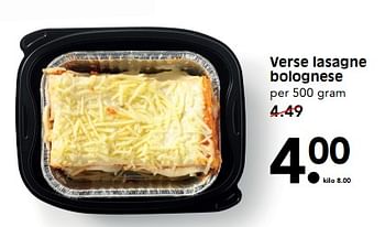 Aanbiedingen Verse lasagne bolognese - Huismerk - Em-té - Geldig van 30/07/2017 tot 05/08/2017 bij Em-té