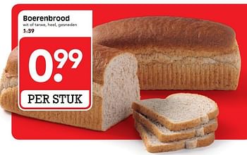 Aanbiedingen Boerenbrood - Huismerk - Em-té - Geldig van 30/07/2017 tot 05/08/2017 bij Em-té