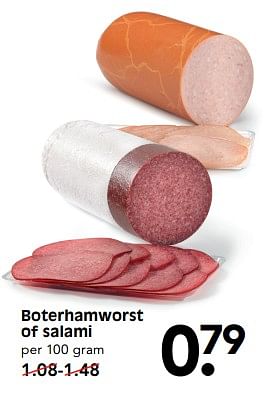 Aanbiedingen Boterhamworst of salami - Huismerk - Em-té - Geldig van 30/07/2017 tot 05/08/2017 bij Em-té