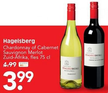 Aanbiedingen Hagelsberg - Witte wijnen - Geldig van 30/07/2017 tot 05/08/2017 bij Em-té