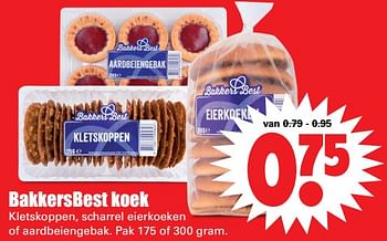 Aanbiedingen Bakkersbest koek - BakkersBest - Geldig van 30/07/2017 tot 05/08/2017 bij Lekker Doen