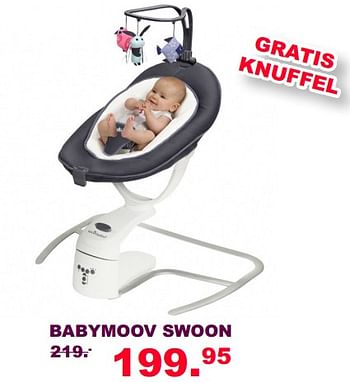 Aanbiedingen Babymoov swoon - BabyMoov - Geldig van 30/07/2017 tot 20/08/2017 bij Baby & Tiener Megastore