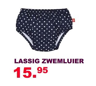 Aanbiedingen Lassig zwemluier - Lassig - Geldig van 30/07/2017 tot 20/08/2017 bij Baby & Tiener Megastore