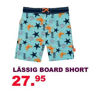 Aanbiedingen Lässig board short - Lassig - Geldig van 30/07/2017 tot 20/08/2017 bij Baby & Tiener Megastore