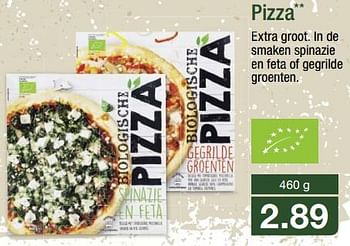Aanbiedingen Pizza extra groot. in de smaken spinazie en feta of gegrilde groenten - Huismerk - Aldi - Geldig van 31/07/2017 tot 05/08/2017 bij Aldi