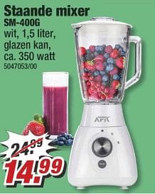 Aanbiedingen Afk staande mixer sm-400g - AFK - Geldig van 31/07/2017 tot 06/08/2017 bij Poco