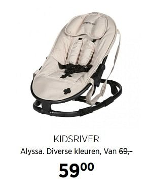 Aanbiedingen Kidsriver alyssa - Kidsriver - Geldig van 28/07/2017 tot 28/08/2017 bij Babypark