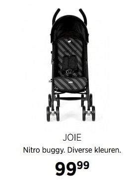 Aanbiedingen Joie nitro buggy - Joie - Geldig van 28/07/2017 tot 28/08/2017 bij Babypark