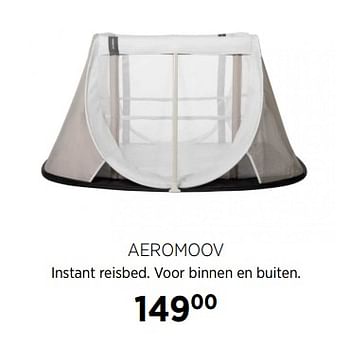 Aanbiedingen Aeromoov instant reisbed. voor binnen en buiten - Aeromoov - Geldig van 28/07/2017 tot 28/08/2017 bij Babypark