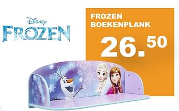 Aanbiedingen Frozen boekenplank - Disney  Frozen - Geldig van 30/07/2017 tot 10/09/2017 bij Baby & Tiener Megastore