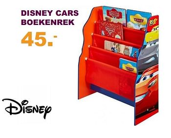 Aanbiedingen Disney cars boekenrek - Cars - Geldig van 30/07/2017 tot 10/09/2017 bij Baby & Tiener Megastore