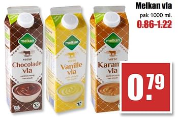 Aanbiedingen Melkan vla - Melkan - Geldig van 31/07/2017 tot 05/08/2017 bij MCD Supermarkten