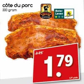Aanbiedingen Côte du porc - Huismerk - Agrimarkt - Geldig van 31/07/2017 tot 06/08/2017 bij Agrimarkt