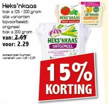 Aanbiedingen Heks`nkaas - Heks'n Kaas - Geldig van 31/07/2017 tot 06/08/2017 bij Agrimarkt