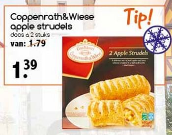 Aanbiedingen Coppenrath+wiese apple strudels - Coppenrath &amp; Wiese - Geldig van 31/07/2017 tot 06/08/2017 bij Agrimarkt
