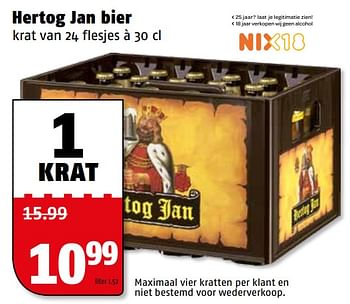 Aanbiedingen Hertog jan bier - Hertog Jan - Geldig van 31/07/2017 tot 06/08/2017 bij Poiesz