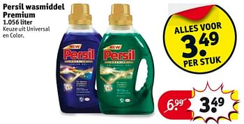 Aanbiedingen Persil wasmiddel premium - Persil - Geldig van 01/08/2017 tot 06/08/2017 bij Kruidvat