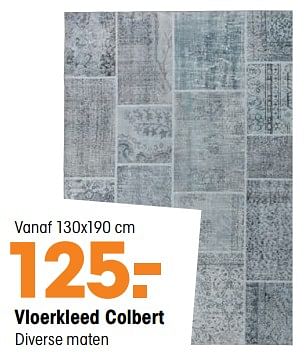 Aanbiedingen Vloerkleed colbert - Huismerk - Kwantum - Geldig van 31/07/2017 tot 13/08/2017 bij Kwantum