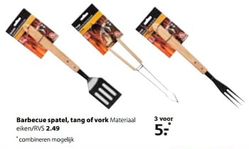 Aanbiedingen Barbecue spatel, tang of vork - Huismerk- Boerenbond - Geldig van 31/07/2017 tot 20/08/2017 bij Boerenbond