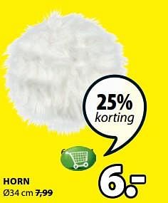 Aanbiedingen Horn - Huismerk - Jysk - Geldig van 31/07/2017 tot 13/08/2017 bij Jysk