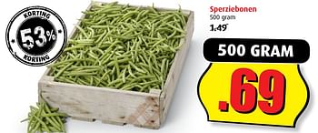Aanbiedingen Sperziebonen - Huismerk - Boni Supermarkt - Geldig van 02/08/2017 tot 08/08/2017 bij Boni Supermarkt
