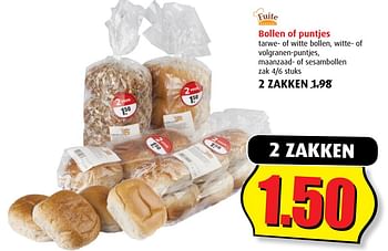 Aanbiedingen Bollen of puntjes - Fuite Bakkerij - Geldig van 02/08/2017 tot 08/08/2017 bij Boni Supermarkt
