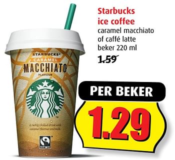 Aanbiedingen Starbucks ice coffee - Starbucks - Geldig van 02/08/2017 tot 08/08/2017 bij Boni Supermarkt