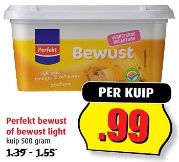 Aanbiedingen Perfekt bewust of bewust light - Perfekt - Geldig van 02/08/2017 tot 08/08/2017 bij Boni Supermarkt