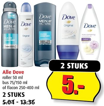 Aanbiedingen Alle dove - Dove - Geldig van 02/08/2017 tot 08/08/2017 bij Boni Supermarkt
