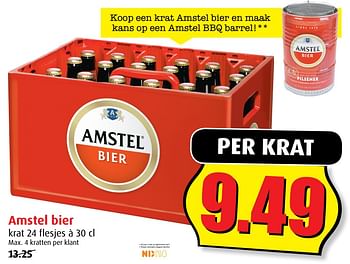 Aanbiedingen Amstel bier - Amstel - Geldig van 02/08/2017 tot 08/08/2017 bij Boni Supermarkt