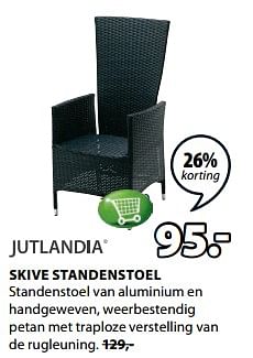 Aanbiedingen Skive standenstoel - Jutlandia - Geldig van 31/07/2017 tot 13/08/2017 bij Jysk